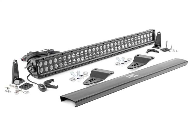 Hidden Bumper Black Series LED Light Bar Kit 70786